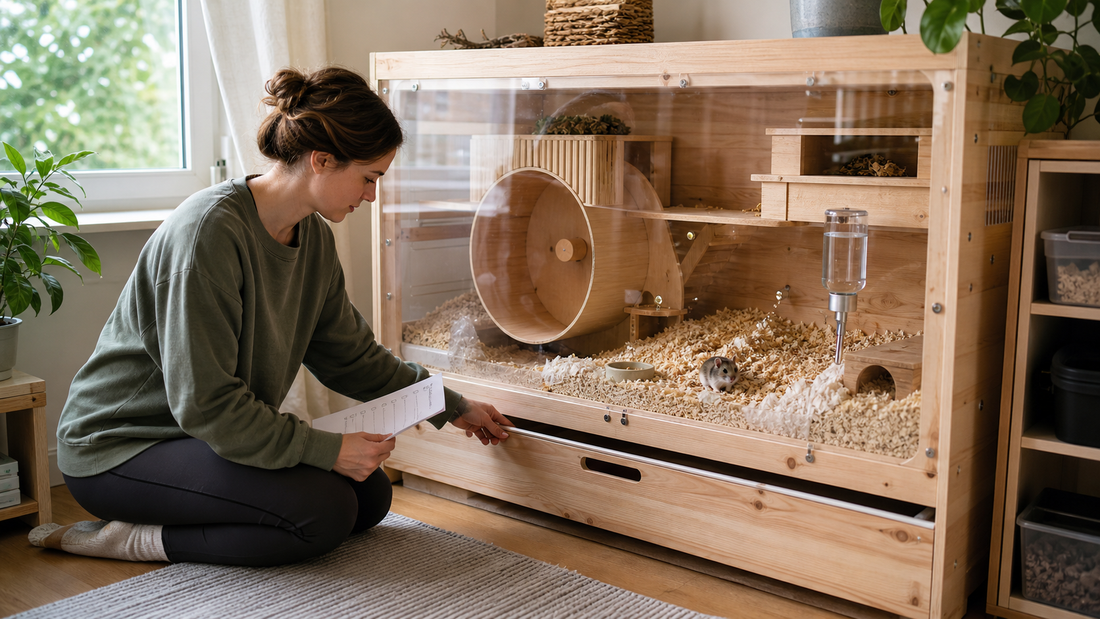 The Five-Minute Small Animal Habitat Check That Makes Cleaning Day Easier