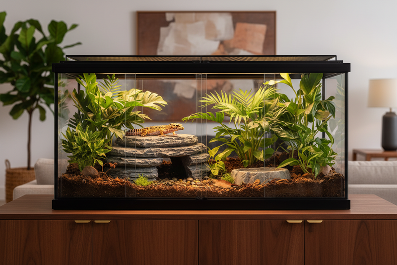 Reptile Hides & Terrarium Decor - GlobalHabitat Supply
