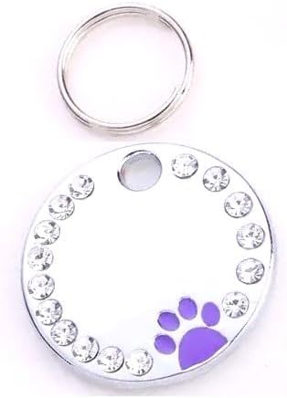 Personalized Dog/Cat Cute Paw Pet ID Tag by COOLLIANT