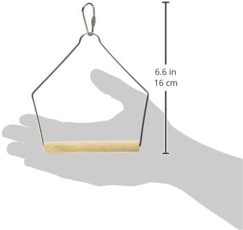 Prevue Pet Products BPV388 Natural Wood Birdie Basics Birch/Wire Swing - Image 3