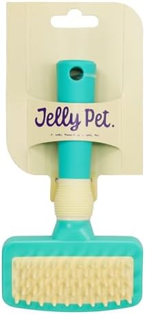 JELLY PET Deshedding Dog Bath Brush Scrubber by JELLYPET