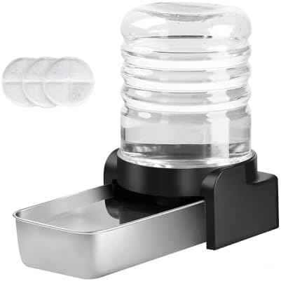Marchul 1 Gallon Cat Water Dispenser, Automatic Gravity Dog Water Bowl