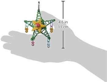 Super Bird Creations SB586 X-mas Star Bird Toy, Small Bird Size, 4.5" x 3" - Image 7