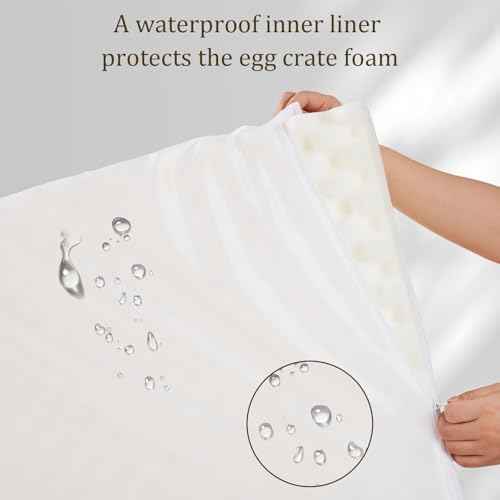 Bedfolks Orthopedic Dog Bed Extra Small, Waterproof Dog Sofa Bed for