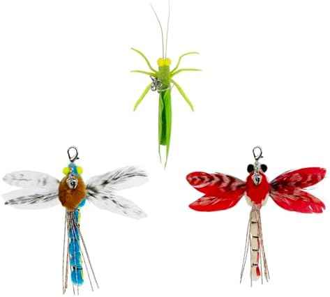 TTcat Cat Feather Wand Toys,Retractable Wand Toy with 3 Simulation