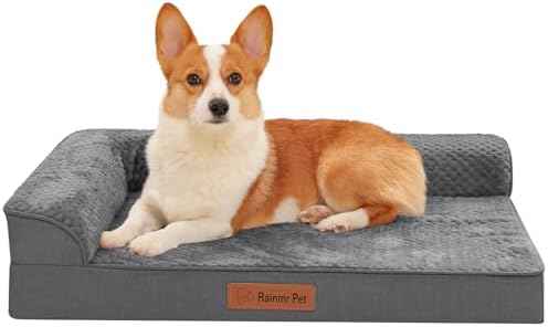 Rainmr Dog Beds for Small Dogs - Washable Pet Bed for Puppy and Kitten