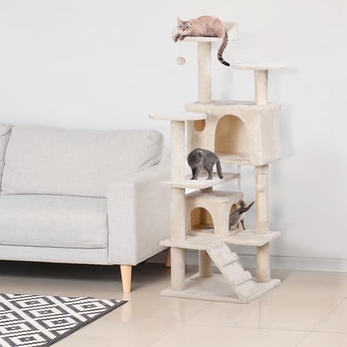 Nova Microdermabrasion 54 in Cat Tree Tower for Indoor Cats