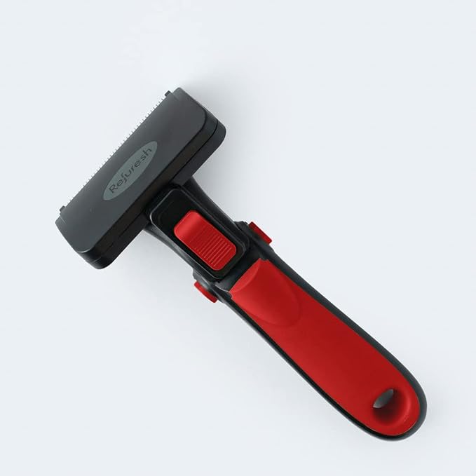 Deshedding Dog Brush for Long Hair – Gentle Deshedding Tool for Dogs & Cats – - Image 8