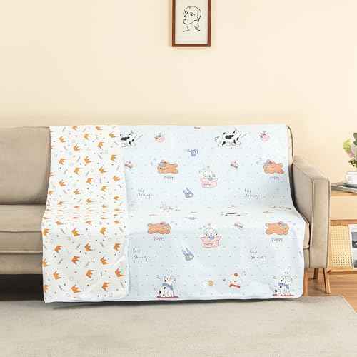 WenBags Waterproof Dog Bed Cover 70 * 78 Inches Throw Size,Pet Hair