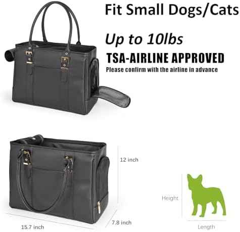 Fashion Pet Carrier Dog Purse Cat Bag Soft-Sided Carriers Travel