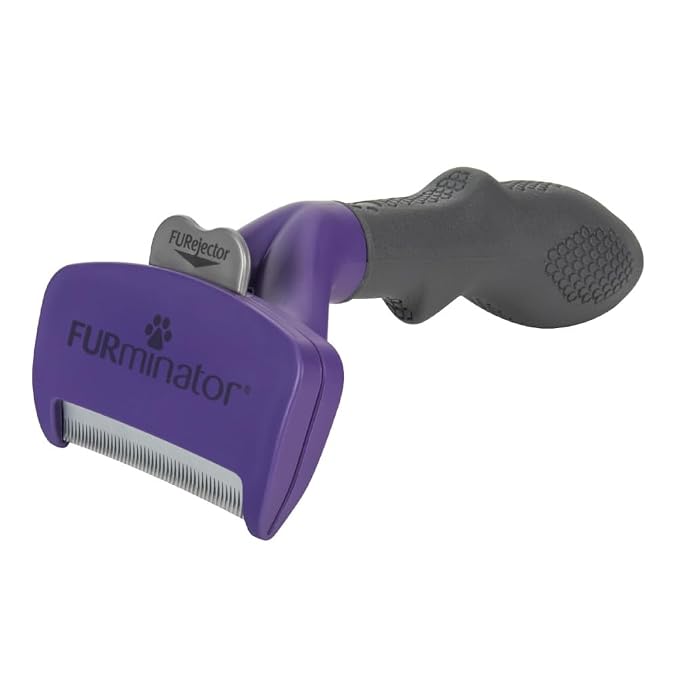 FURminator deShedding Tool For Medium/Large Cats, Short Hair, Removes Loose by FURminator