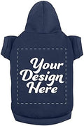 Personalized Dog Hooded Custom Sweatshirt Pet Pullover Hoodie Text/Image by apparelyn