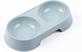 Cat Double Bowl 1PC Practical Dog Food Tray Portable Pet Accessories Candy by Unknown