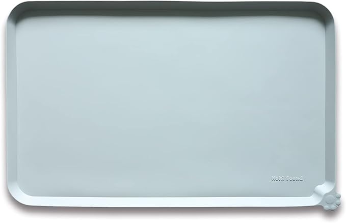Hoki Found Large Silicone Pet Food Mats Tray by Hoki+Found