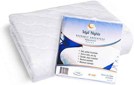 Washable Incontinence Bed Pad 36x60 – Soft, Absorbent & Waterproof