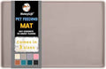 MateeyLife Silicone Cat & Dog Food Mat for Floors Waterproof
