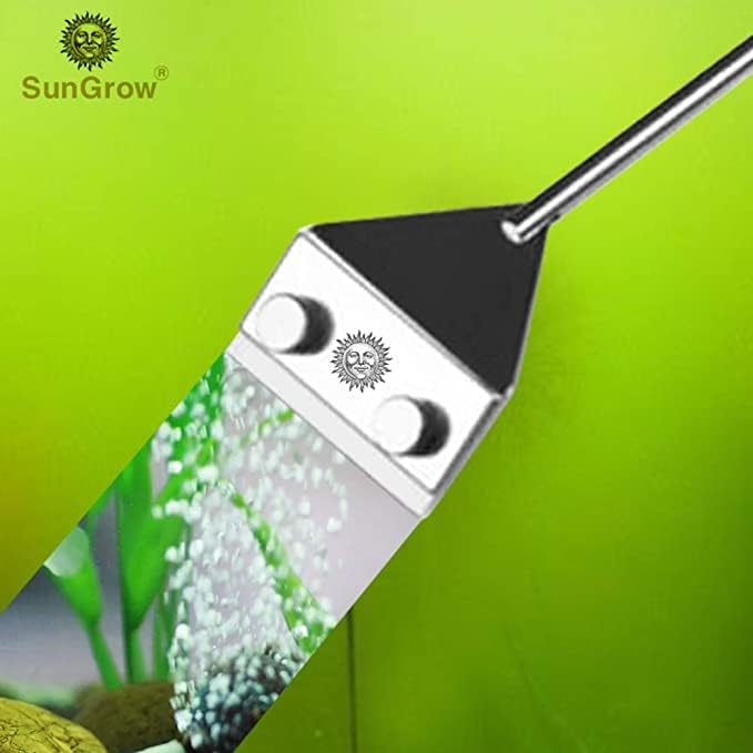 SunGrow Aquarium Glass Cleaner, Long Handheld Tool Cuts Cleaning Time to Half - Image 2