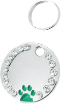 Personalized Dog/Cat Cute Paw Pet ID Tag by COOLLIANT