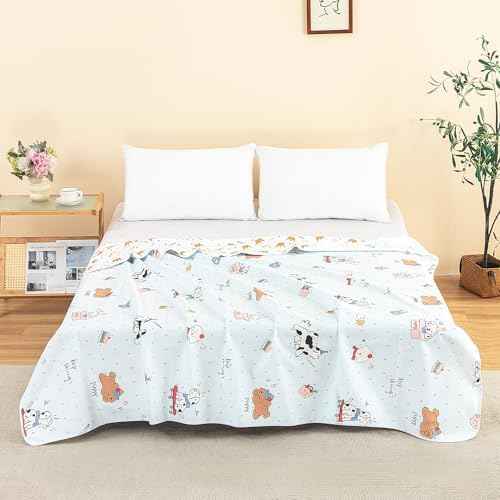 WenBags Waterproof Dog Bed Cover 70 * 78 Inches Throw Size,Pet Hair