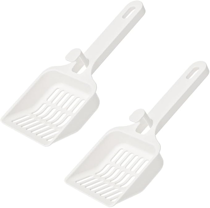 2 Pack Cat Litter Scoop Non-Stick Cat Sifting Litter Scoop Shovel by Unknown