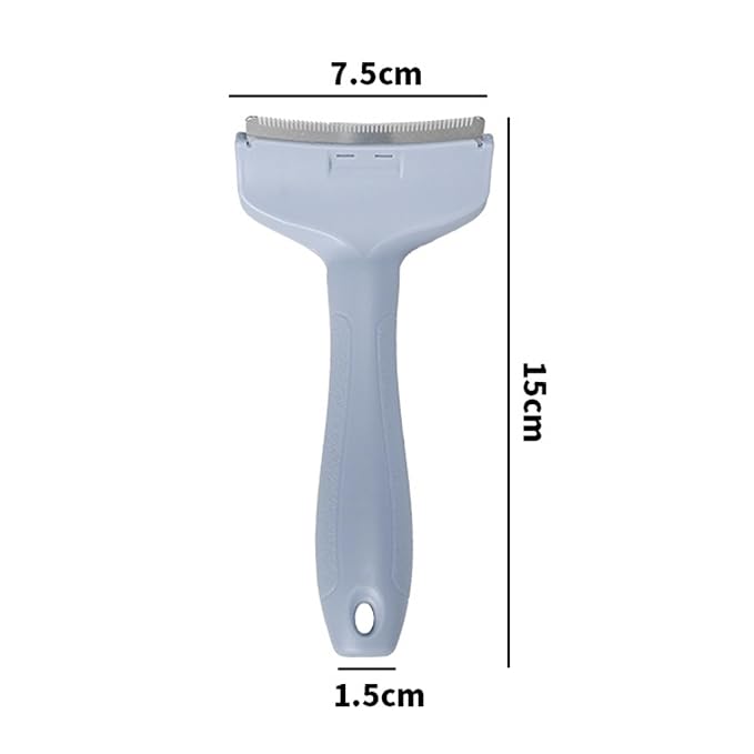 V-Tooth Deshedding Comb, Doggo Comfy Pet Comb Pro, Dog & Cat Grooming Brush - Image 5