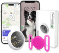 GPS Tracker for Dogs, Mini GPS Pet Tracker with Silicone Cover, IPX8