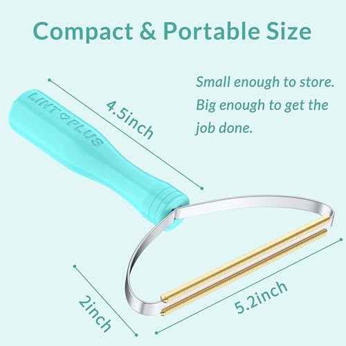 LINTPLUS Pet Hair Remover Carpet x2 & Lint Root Cleaner Pro Pet Hair