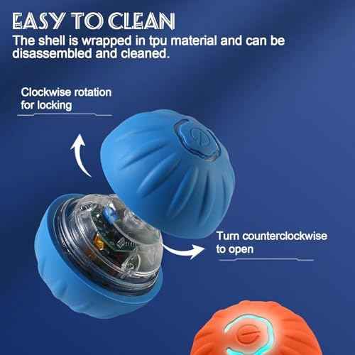 Trumoon Interactive Dog Jumping Ball Toy, Active Rolling Ball for
