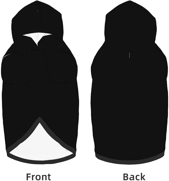 Customized Dog Hoodie with Name Logo Personalized Text Soft & Warm - Image 5
