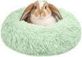 Bunny Rabbit Hideout Bed Small Animal Bedding Donut-Shaped Burrowing