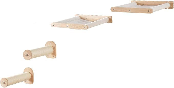 VEVOR Wall Mounted Cat Shelves, Perches - Image 9