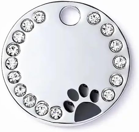 Personalized Dog/Cat Cute Paw Pet ID Tag - Image 8