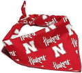 Nebraska Cornhuskers Officially Licensed Bandana for Dogs and Cats