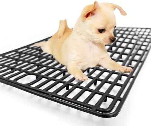 Plastic Mesh Tray for Dogs & Cats (2 Pack) – Anti-Leak Crate Floor