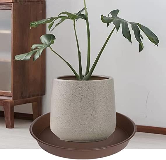 6 Pack of 12 inch Plant Saucer, Heavy Duty Plastic Plant Saucer 12 inch Round - Image 5