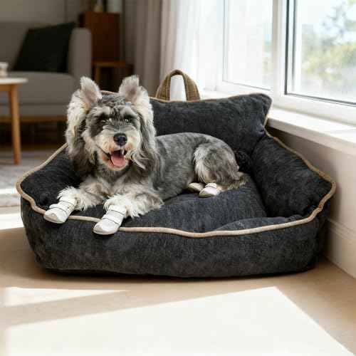 Washable Dog Bed Medium Size,Pet Beds for Medium Dogs,Dog Sofa Bed