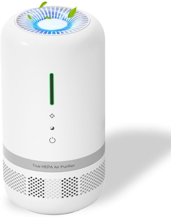 Air Purifiers for Home, H13 HEPA Small Air Purifier for Room up to 960ft² by VENDFO
