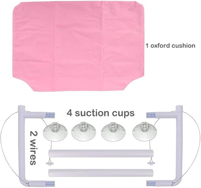 Cat Window Perch Suction Cups Cat Window Hammock Space Saving Window Seat - Image 2