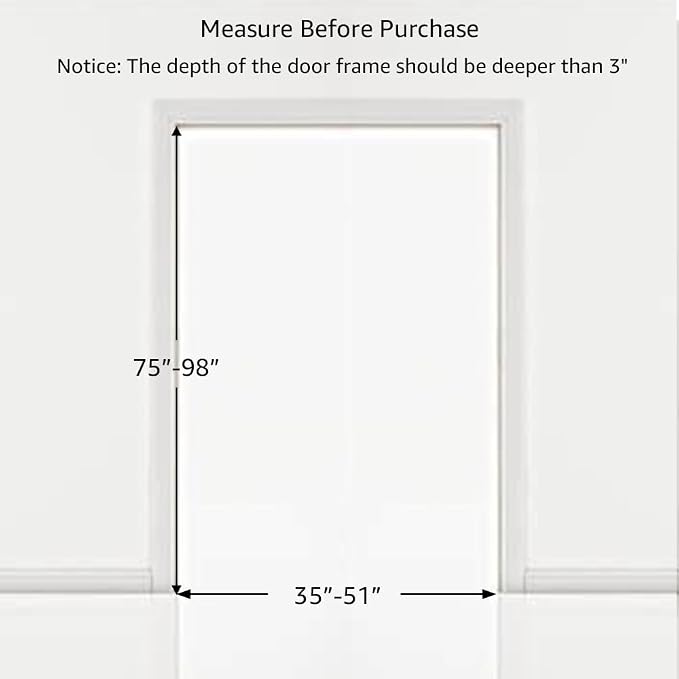 unipaws 75" High Extra Tall Cat Gate, Auto Closing and No Drilling Safety Gate - Image 7