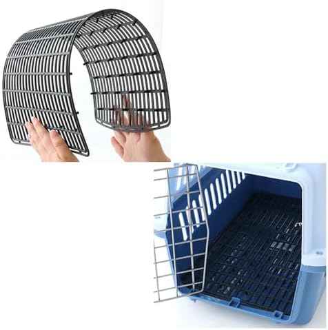 Plastic Mesh Tray for Dogs & Cats (2 Pack) – Anti-Leak Crate Floor