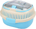 KAMEIOU Sky Blue Travel Small Animal Hamster Hedgehog Guinea Pig Cage Carrier by KAMEIOU