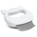 Leo's Paw The Original Pet Hair Removal Massaging Shell Comb Soft Deshedding by LeosPaw