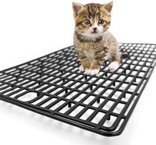 Plastic Mesh Tray for Dogs & Cats (2 Pack) – Anti-Leak Crate Floor