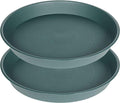 2 Pack of 16 17 inch Plant Saucer, 2.3" Depth, Plant Trays by Bleuhome