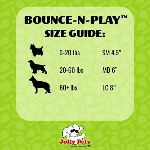 Jolly Pets Bounce-n-Play Dog Toy Ball, 4.5 Inches/Small, Model Number: 2545 OR - Image 5
