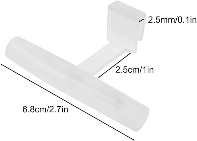 2PCS Bird Perch Stands, Acrylic Parrot Feeder Playstand Window Bird Feeder - Image 3
