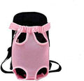 Dog Carrier Pink Legs Out Front Pet Carrier Backpack Comfortable Puppy