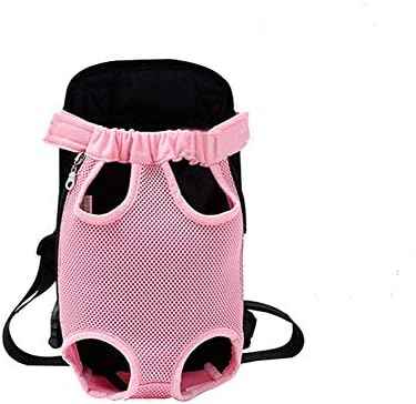 Dog Carrier Pink Legs Out Front Pet Carrier Backpack Comfortable Puppy