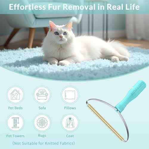 LINTPLUS Pet Hair Remover Carpet x2 & Lint Root Cleaner Pro Pet Hair