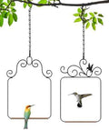 PACETAP Hummingbird Swings and Perches Metal Frame 2 Pack, Wild Bird